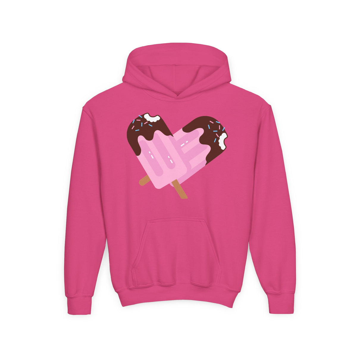 Youth Ice Cream Popsicle Graphic Hoodie