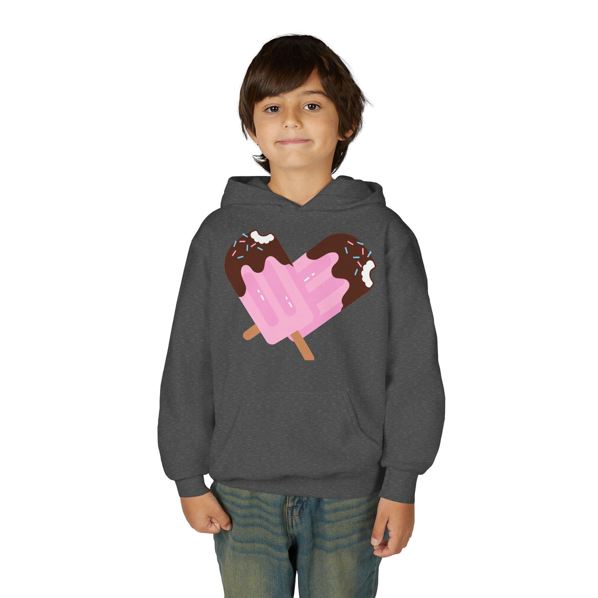 Youth Ice Cream Popsicle Graphic Hoodie