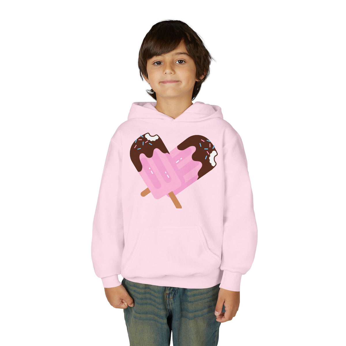 Youth Ice Cream Popsicle Graphic Hoodie