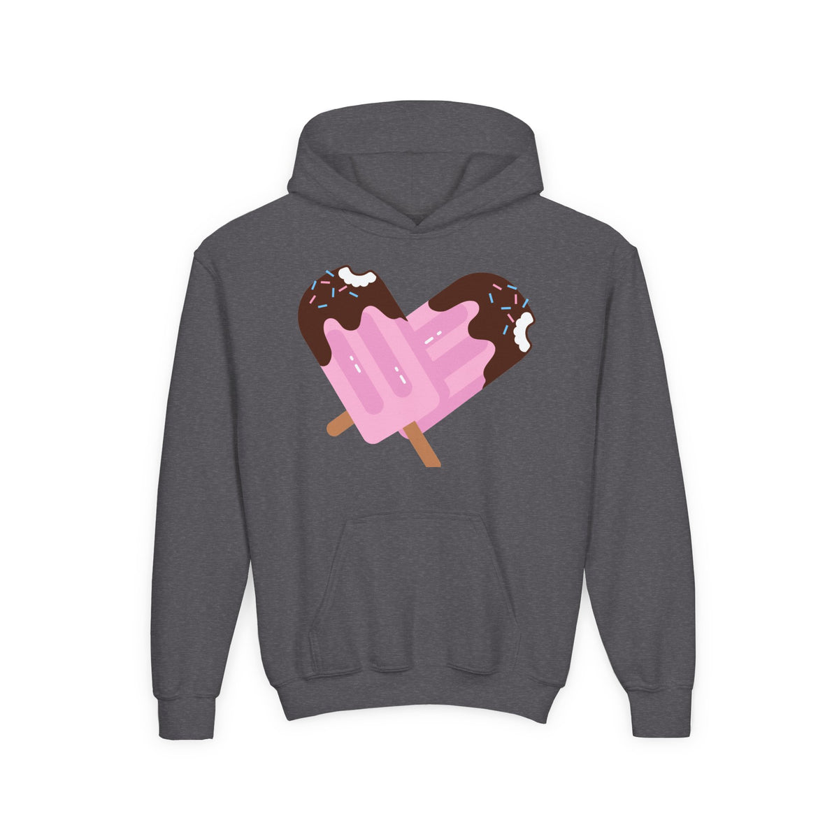 Youth Ice Cream Popsicle Graphic Hoodie