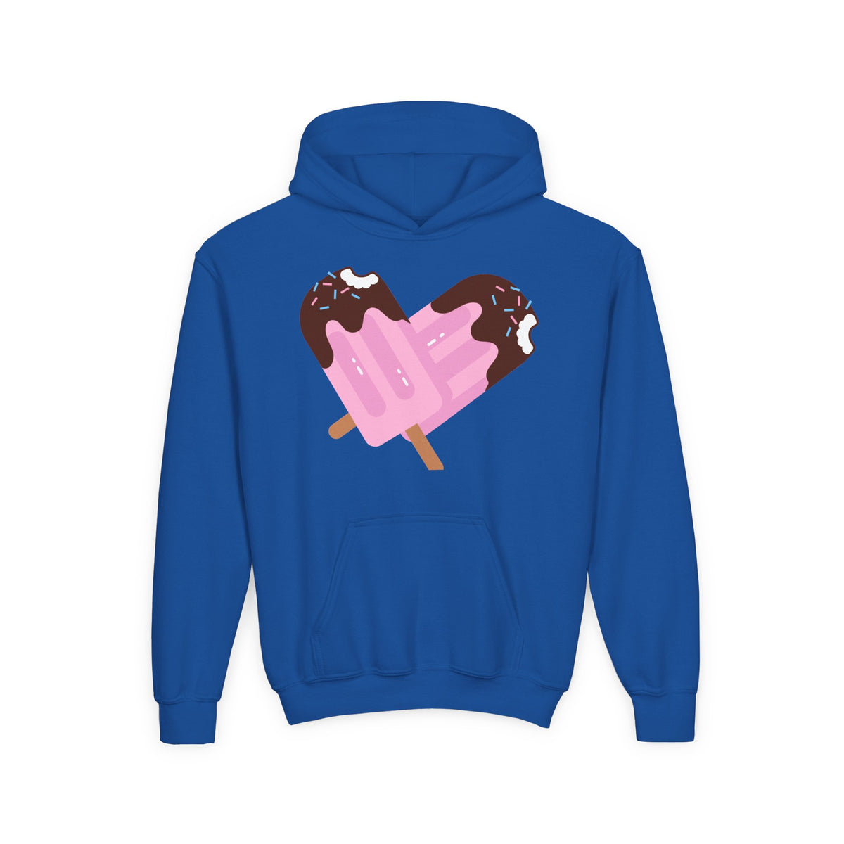 Youth Ice Cream Popsicle Graphic Hoodie