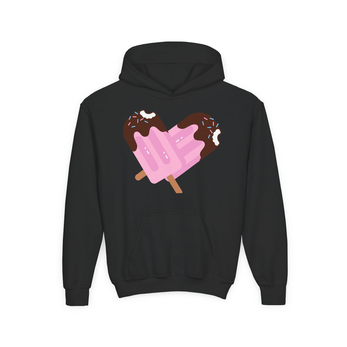 Youth Ice Cream Popsicle Graphic Hoodie