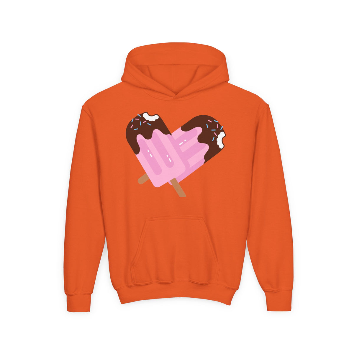 Youth Ice Cream Popsicle Graphic Hoodie