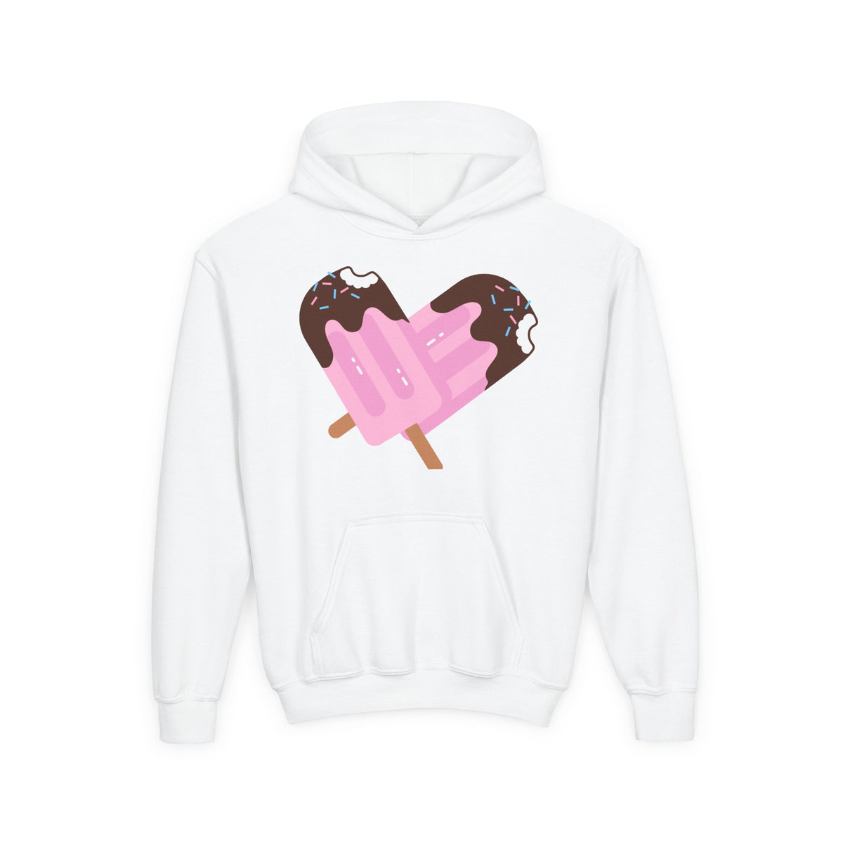 Youth Ice Cream Popsicle Graphic Hoodie